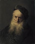 Jan lievens Study of an Old Man Spain oil painting artist